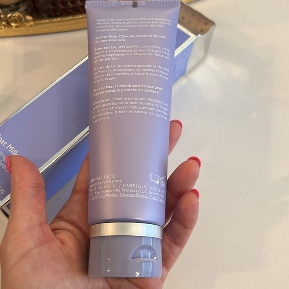 Kate Somerville Goat Milk Moisturizing Cleanser, Gentle Daily Face Wash - Picture 4 of 7